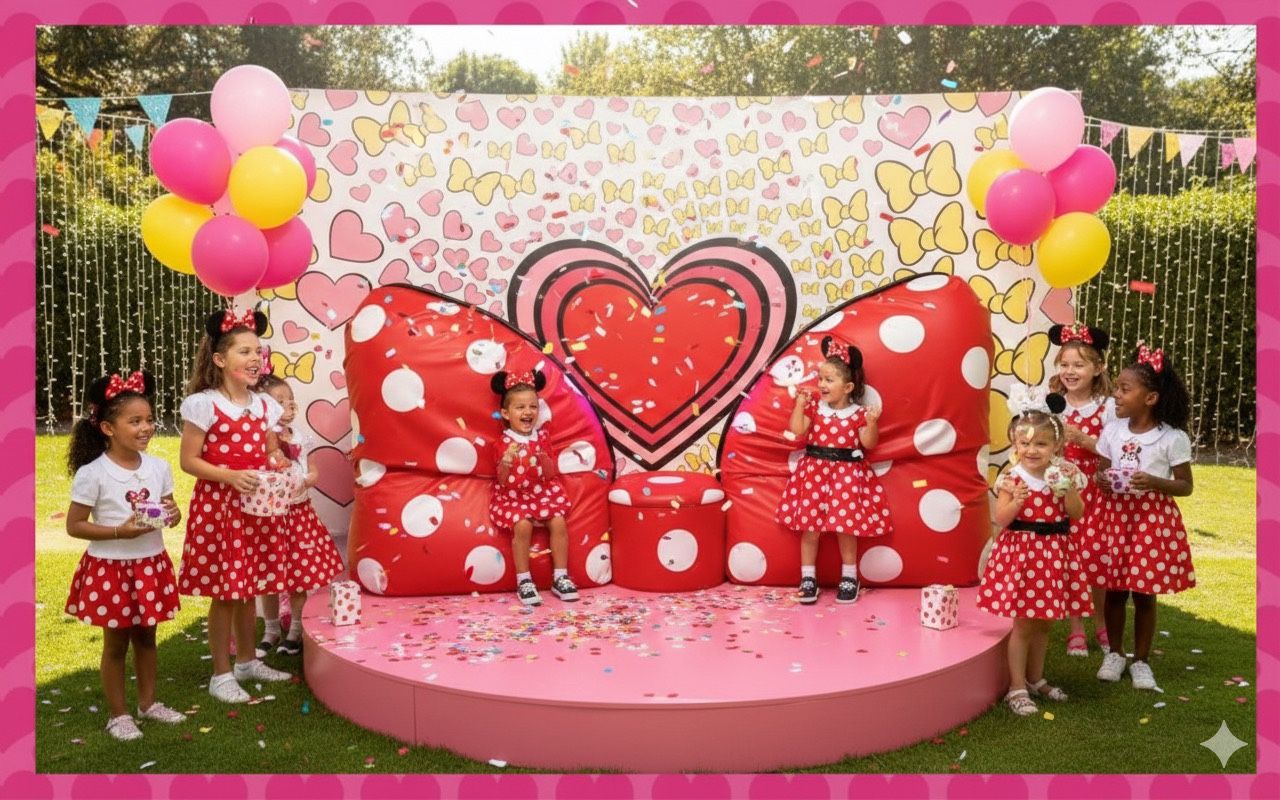 Giant Minnie Mouse Bow 