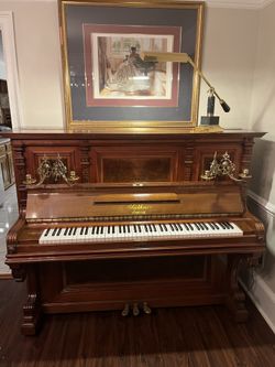 Stunning 1911 Upright Grand German Piano