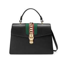 AUTHENTIC GUCCI SYLVIE TOP HANDLE BAG