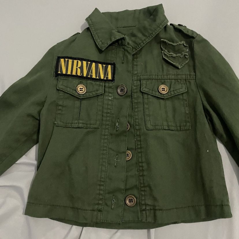 NIRVANA Girls Jean Jacket