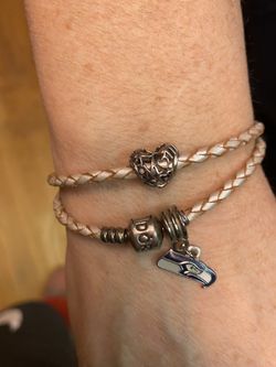 Pandora Pink Leather Bracelet