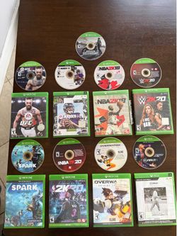 Xbox 360 Game Lot - 10 Games w/ Cases & Disc