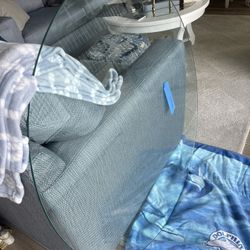 Round Thick Glass  42 Inch Round 