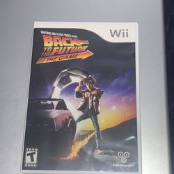 Nintendo Wii Back To The Future The Game