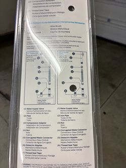 Water Heater Connector Kit with Fittings
