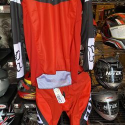 New Red Fox Mx Off Road Dirt Bike Motorcycle Jersey And Pants $120