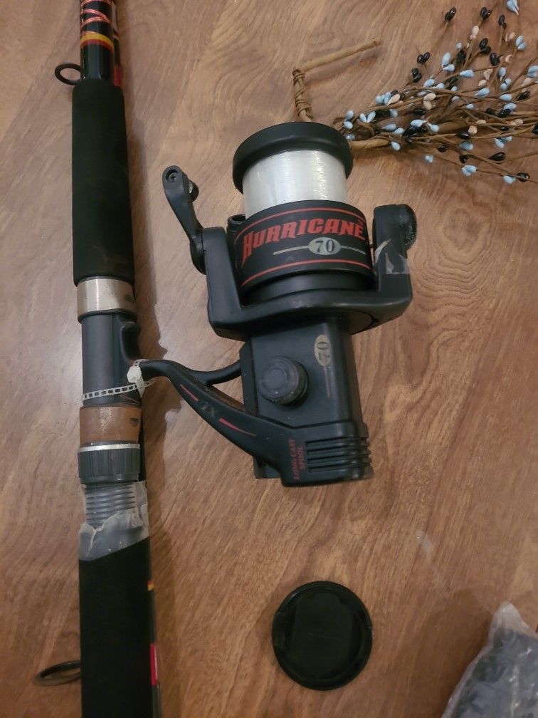 Mr Big Fish Rod And Hurricane 70 Long Cast Real