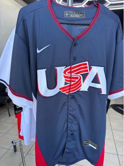 Navy USA baseball style Jersey (NWT) NIKE