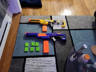 Nerf Guns, (includes Bullets)