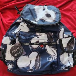 Lesportsac Voyager Backpack Snoopy Toss