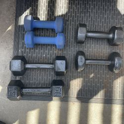Dumbbells.         15 Dollars 