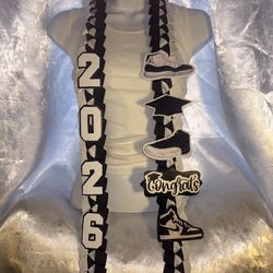 Jordan and Nike a themed Grad Leis
