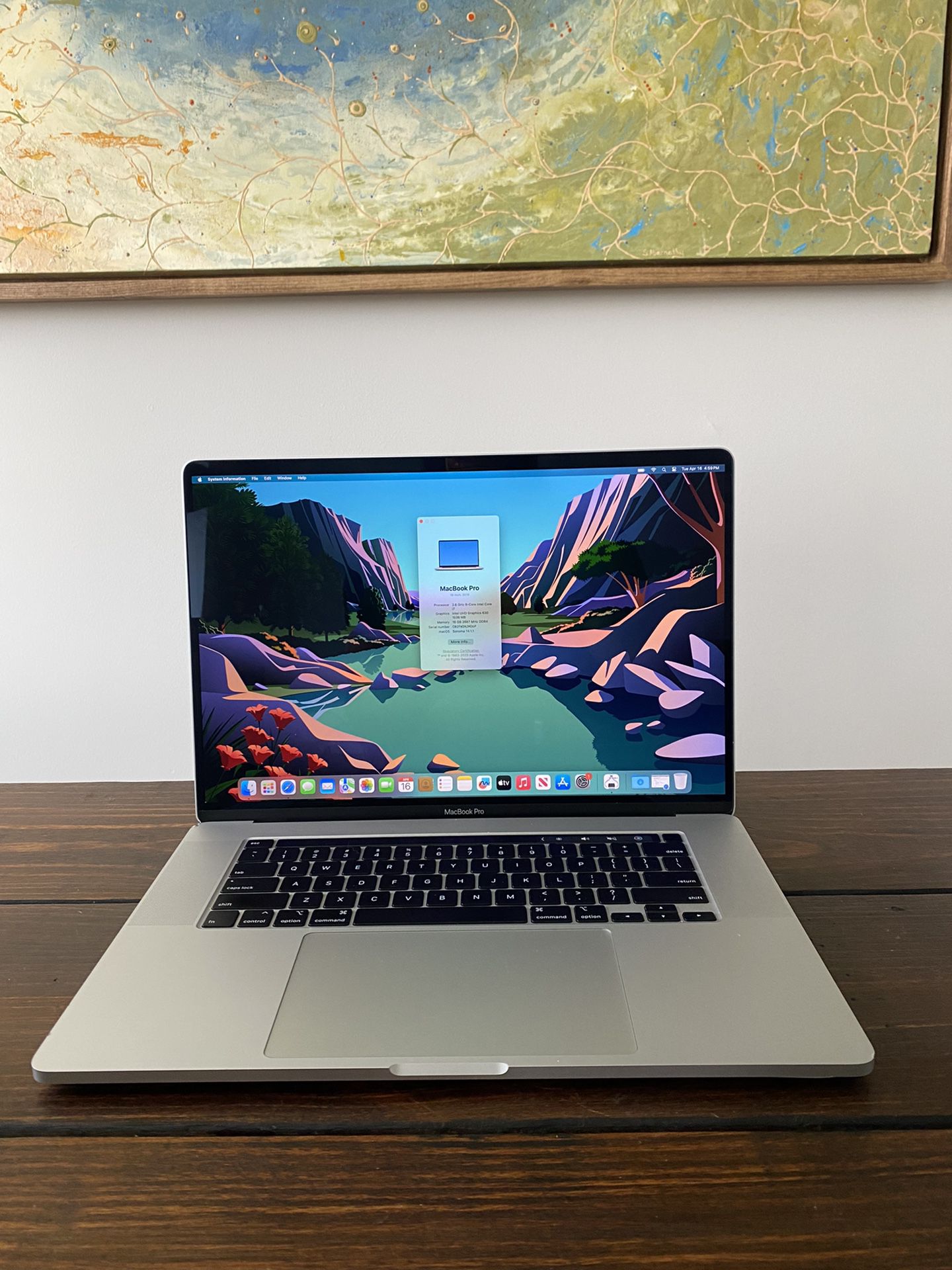 16GB, 512GB, 6-Core i7, 2019 16” Apple MacBook Pro Touch Bar, Office, Logic, FCP!
