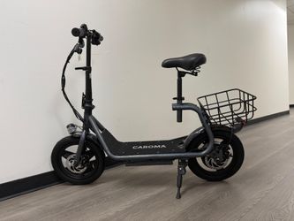 Electric Scooter With Seat/Basket