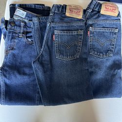 Kids Levi’s 505/ Abercrombie