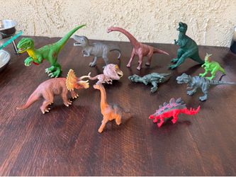 Kids PVC hard rubber dinosaurs kids toys