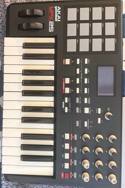 Akai Professional MPK25 USB/MIDI Performance Keyboard Controller – 25-Key