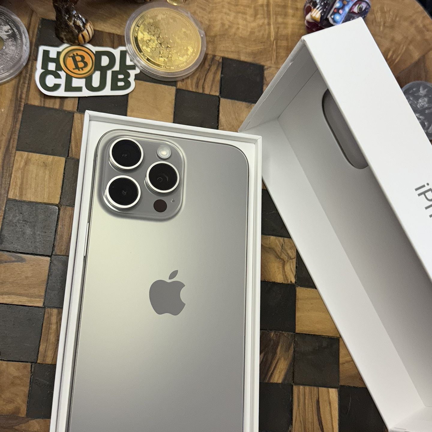 Iphone 15 Pro Max 256Gb Natural Titanium New In Box-T-Mobile Or 