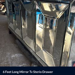 Mirror TV Stand 