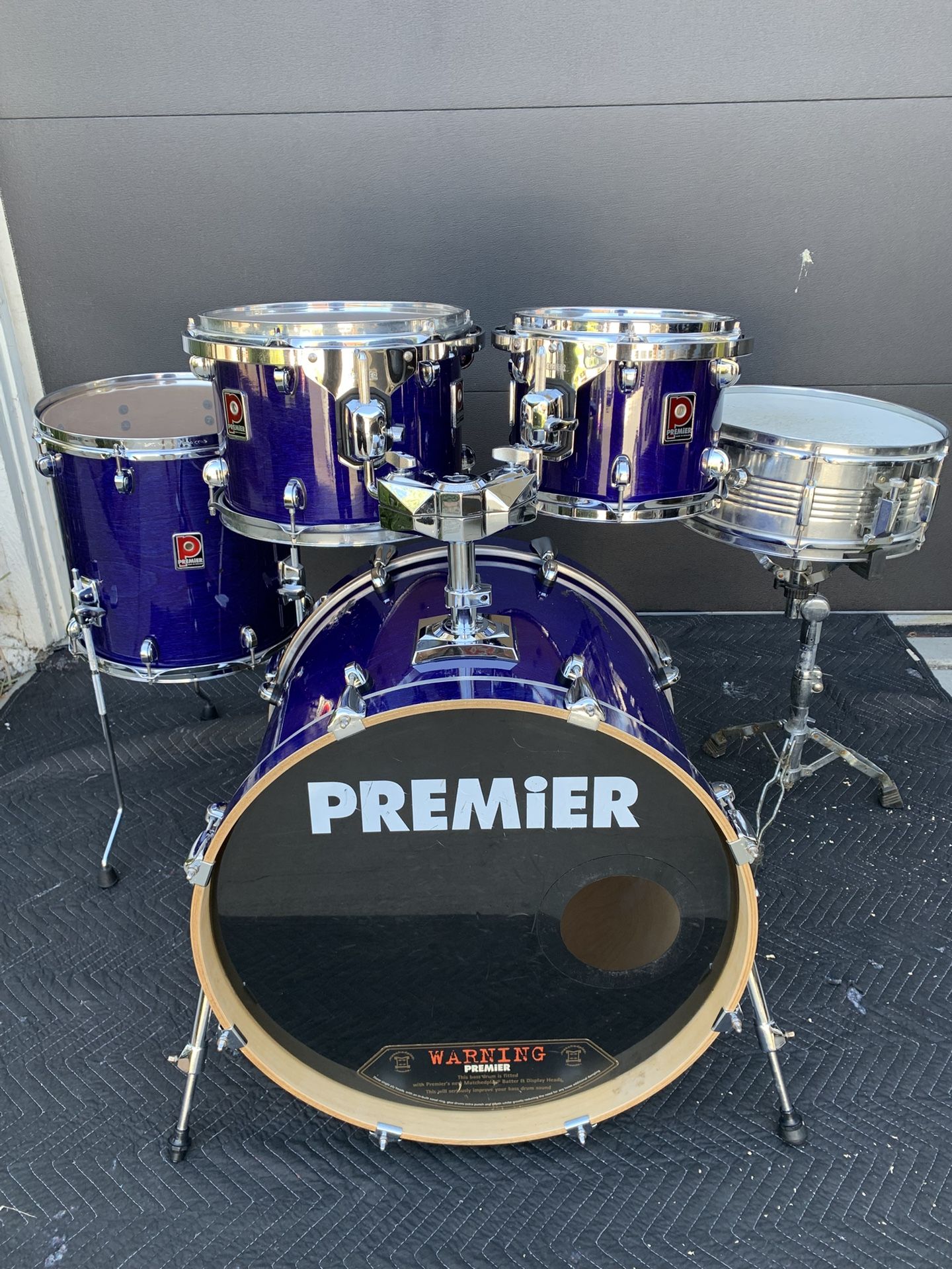 Premier 5pc Drum Set 22-14-12-10-14β