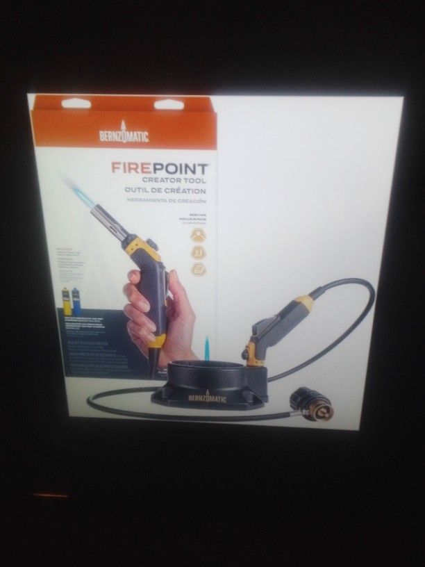 New Bernzomatic Fire Point Creator Tool, Precision Flame Hand Torch For Map Or Propane Fuel 