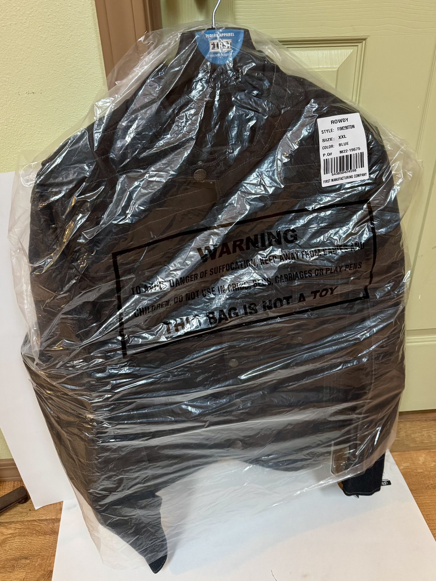 Men’s Rowdy Thunder Denim Motorcycle Jacket