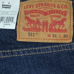 31x30 Levi’s Men’s 511 Slim Jeans 