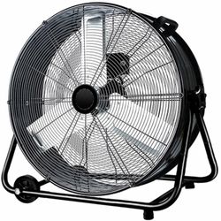 New Large 36 Inches Heavy Duty 16000 CFM Heavy Duty High Velocity Barrel Floor Drum Fan with DC Brushless Motor, Stepless Speed Adjustment for Worksho