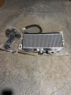 New DNA MOTORING BOLT-ON ALUMINUM 20.5x13X3.5 TOP MOUNT TURBO INTERCOOLER FOR 08-11 IMPREZA STI