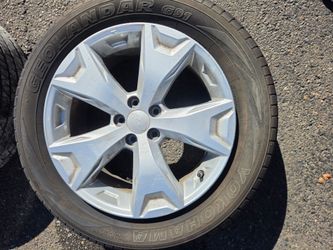 Subaru forester 17 inch alloy wheel