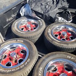 Chevy S/S Rims And Tires $850 Set Or 5
