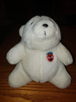 Coca Cola Polar Bear Stuffed Animal