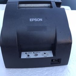 Printer. Epson TM-U220B Kitchen/Restaurant Printer. E