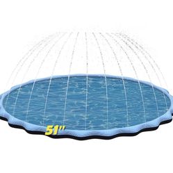 Kids Splash Pad Water Sprinkler Play Mat 