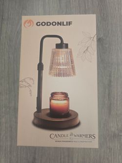 NEW Candle Warmer Lamp with  Timer Wax Melt Warmer for Jar Candles with 2 Bulbs