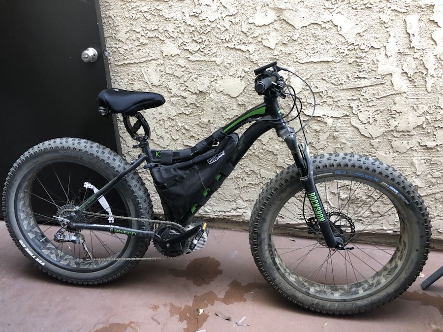 Luna Cycles 40mph KHS 1000 Electric fat bike with upgrades! Like new!