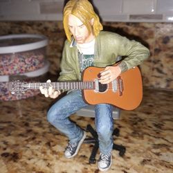 RARE Neca Kurt Cobain Unplugged Figure 《Read Description 》