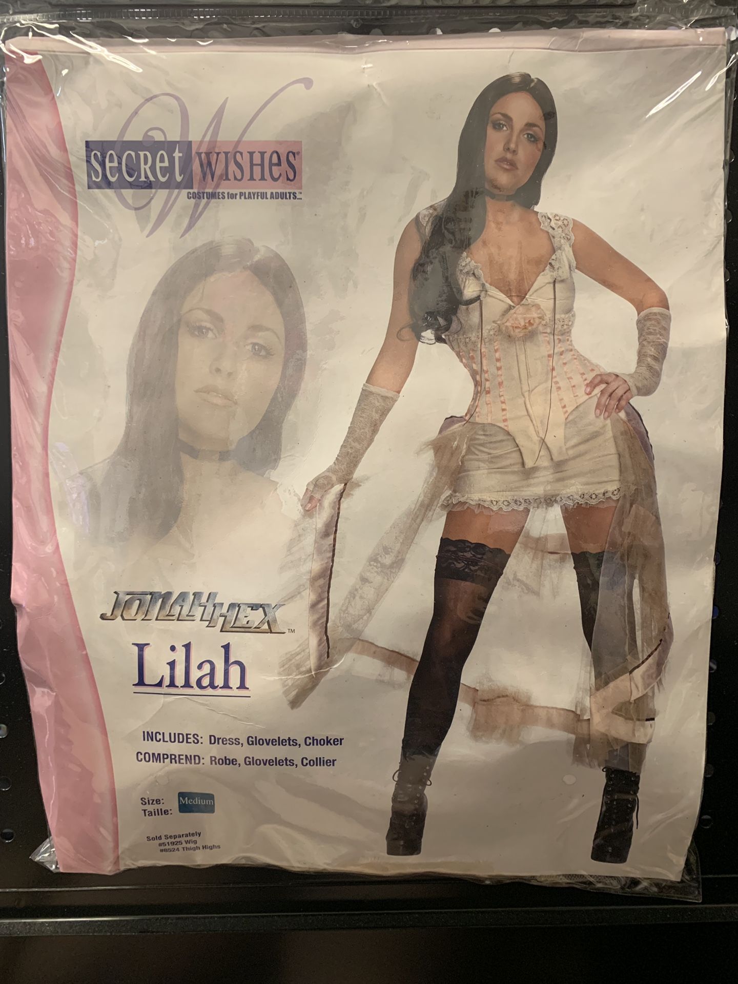 NEW Jonah Hex Lilah Beige Costume