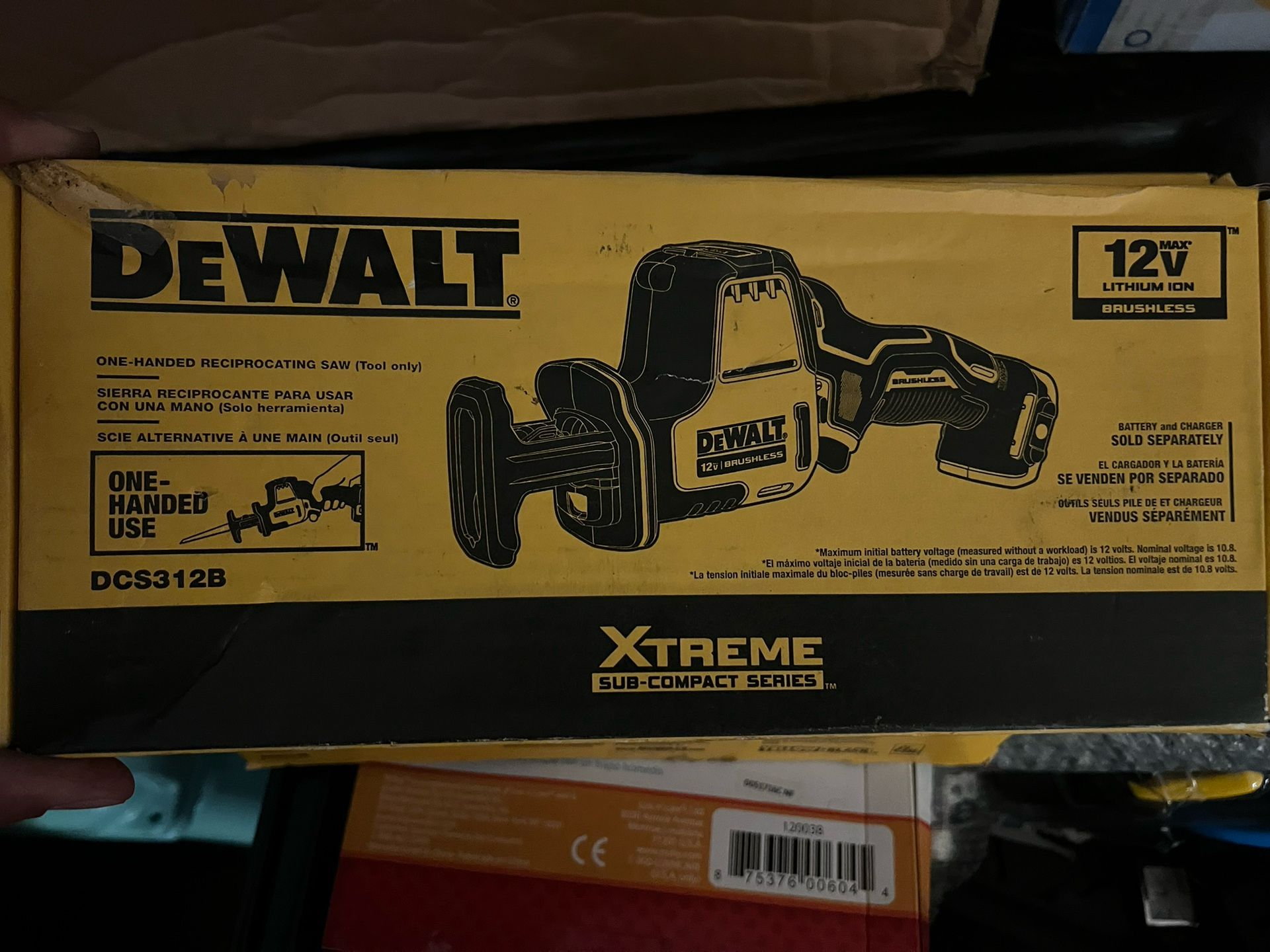 Dewalt 12V Reciprocating Saw
