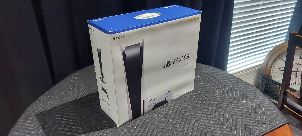 PS5 Phat Empty Box - No Game System Included
