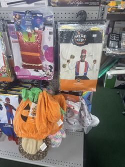 Halloween Costumes All Sizes Available 