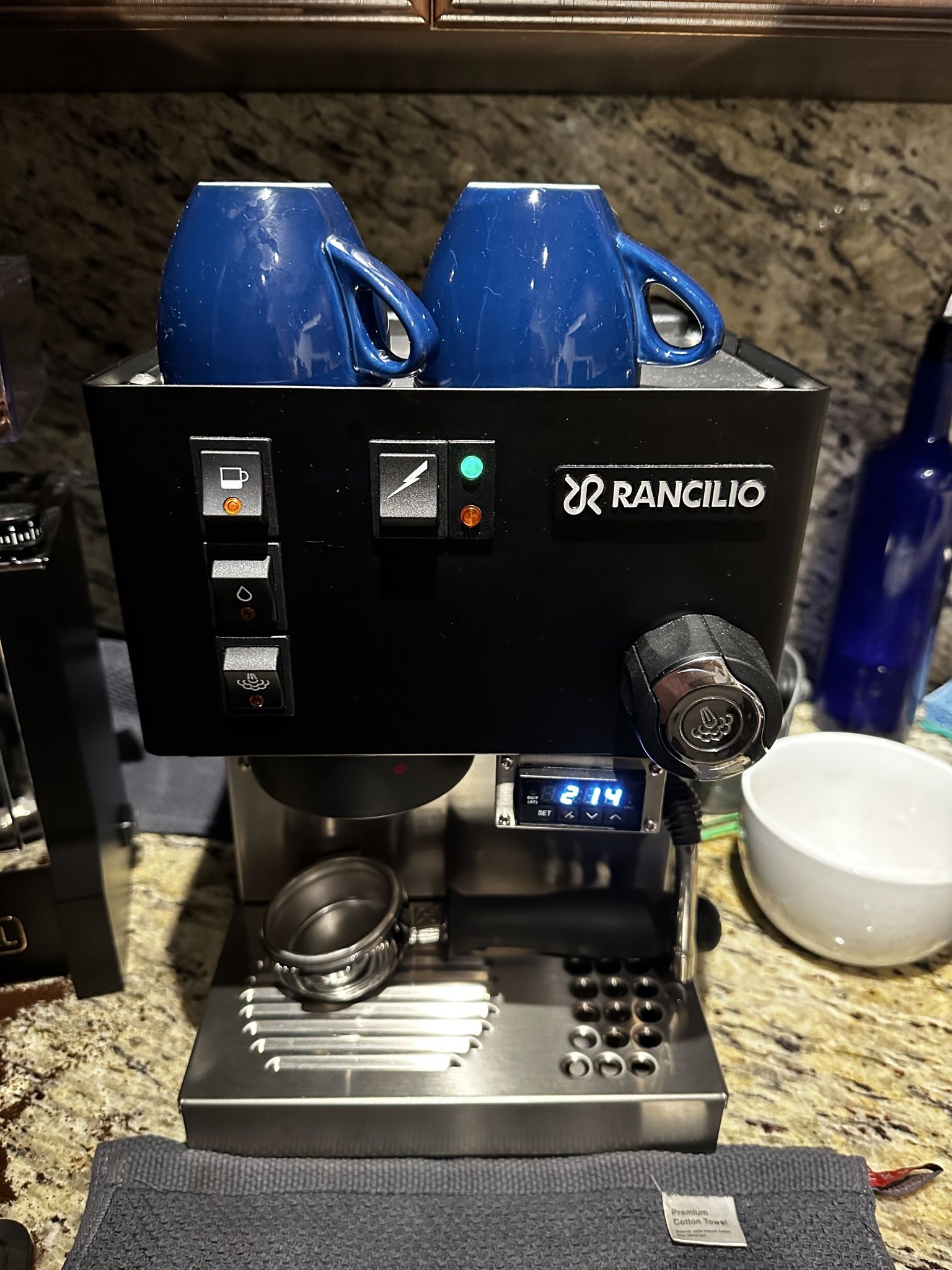 Rancilio Silva Espresso Machine with PID