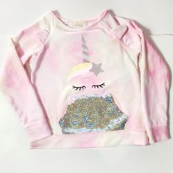 Btween Girl's Unicorn Pullover Sweater Size: 10