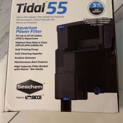Tidal 55 aquarium power filter