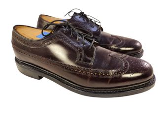 FLORSHEIM IMPERIAL 17109 WINGTIP BURGUNDY BLACK CHERRY MEN OXFORDS SHOES SZ 9 D