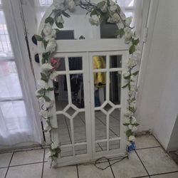 Farmhouse Style Large Mirror