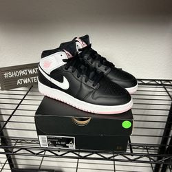 Size 5Y (6.5W) - Jordan 1 Mid “Arctic Pink”
