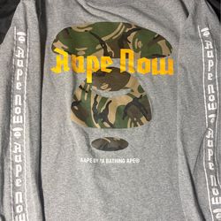 Long Sleeve AAPE by a Bathing Ape shirt