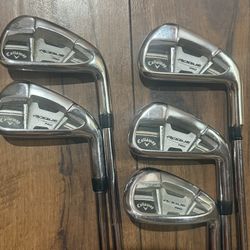 Callaway Rogue Pro Irons 4,5,6,7,P S300
