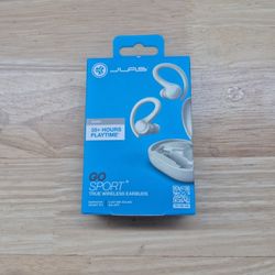 New JLab Go Sport+ Wireless Workout Earbuds